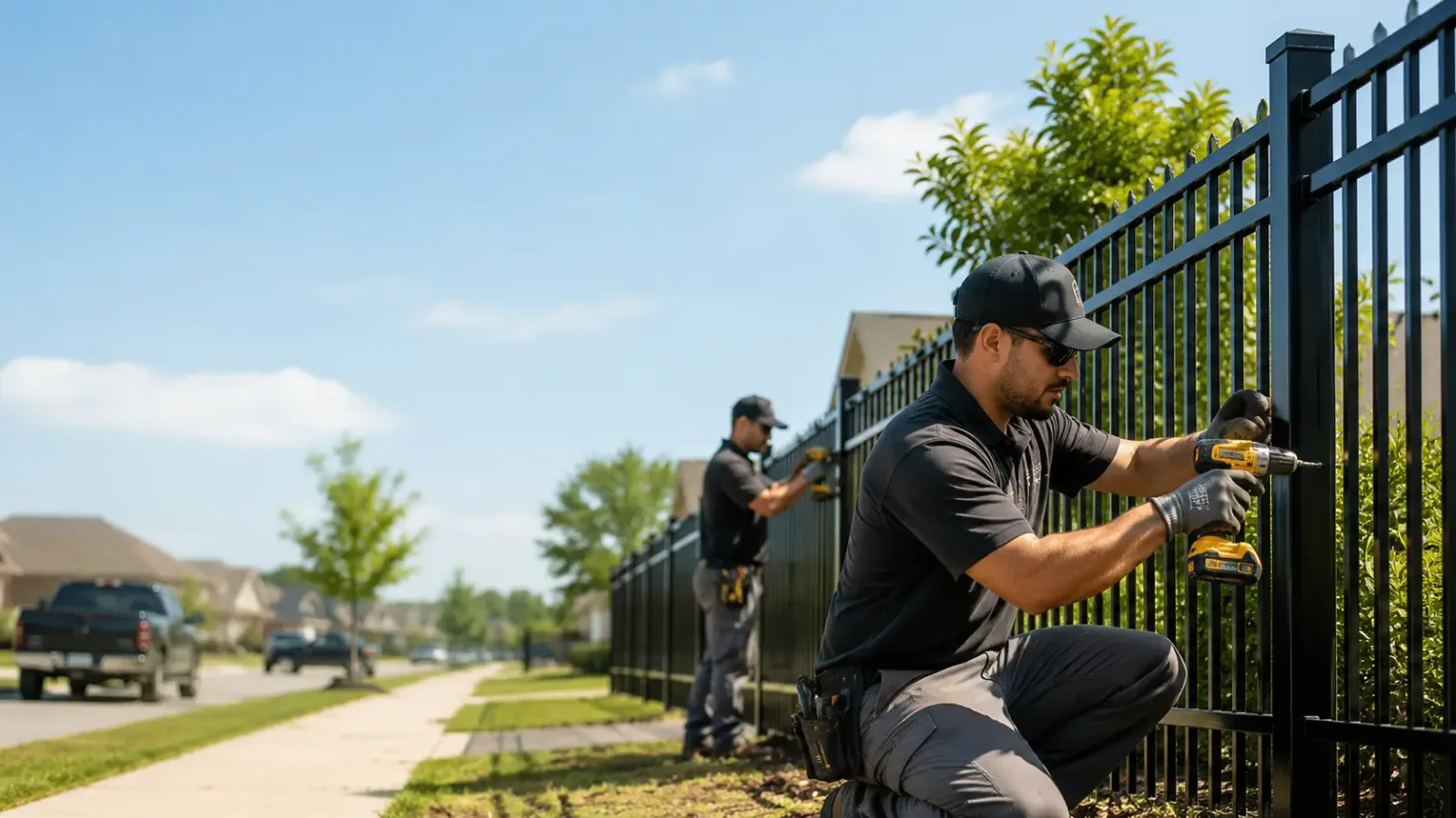 Metal Fence Installation in Saint Clairsville, OH